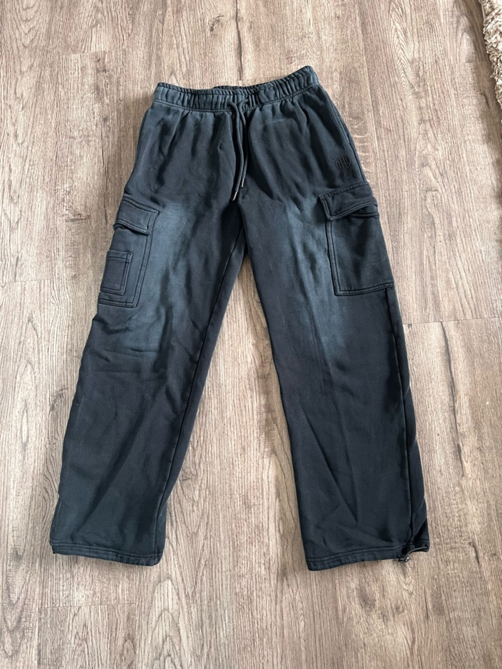 Ninth hall black cargo sweats